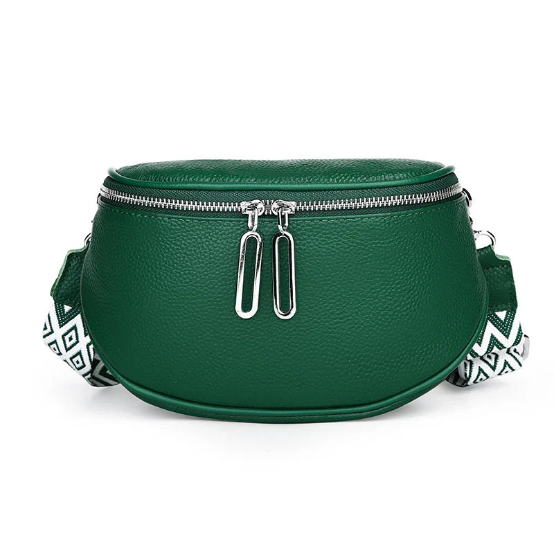 Indie | Refined Leather Shoulder Bag