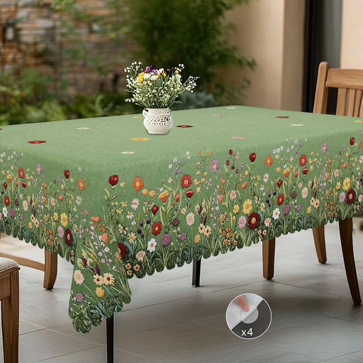 Elowen | Vintage Floral Tablecloth