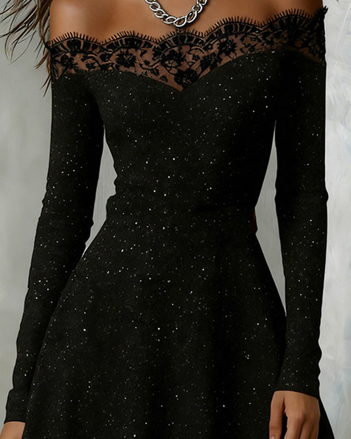 Vivienne | Off-Shoulder Lace Dress