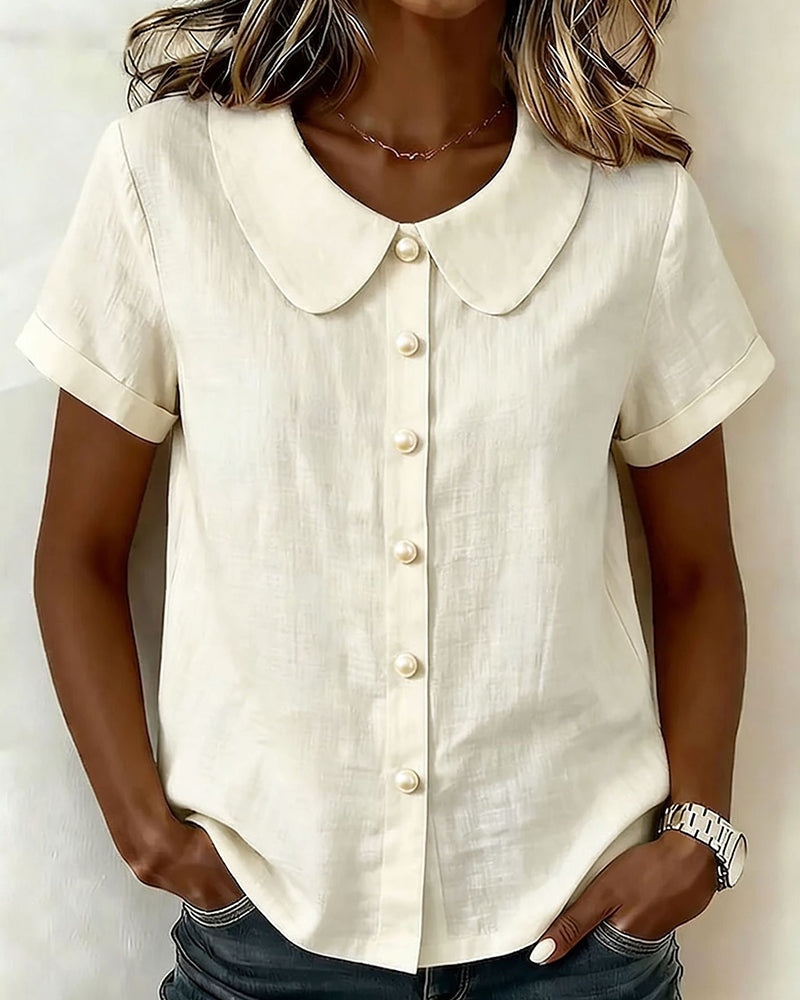 Margot | Peter Pan Collar Blouse