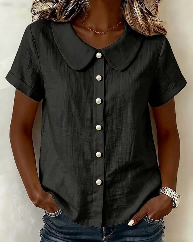 Margot | Peter Pan Collar Blouse