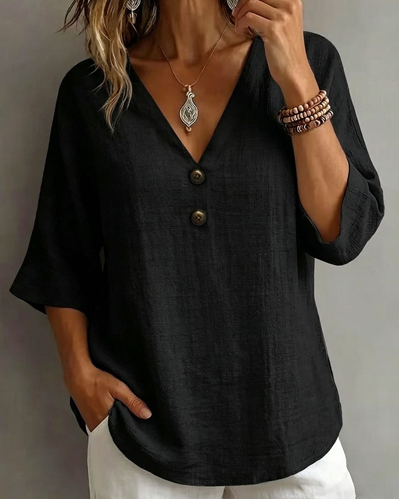 Nadine | Relaxed Textured Blouse