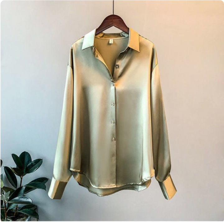 Lindy | Satin Blouse