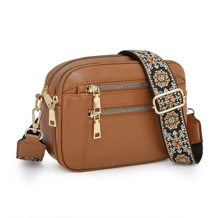 Ayla | Refined Leather Shoulder Bag