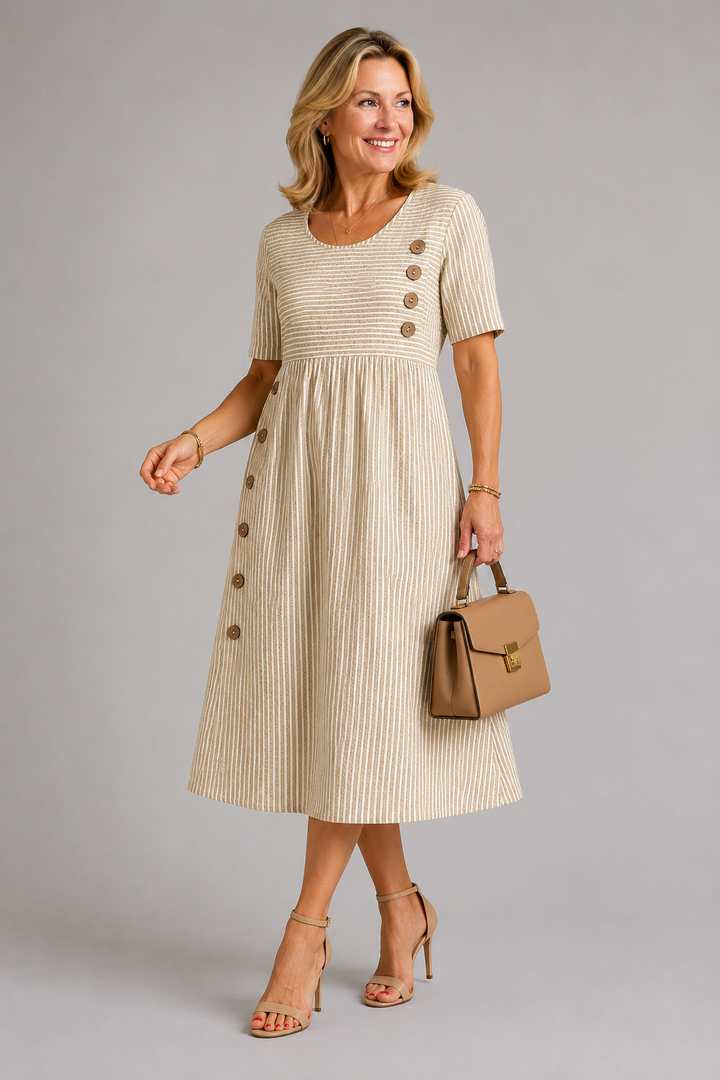 Striped Sofia Dress
