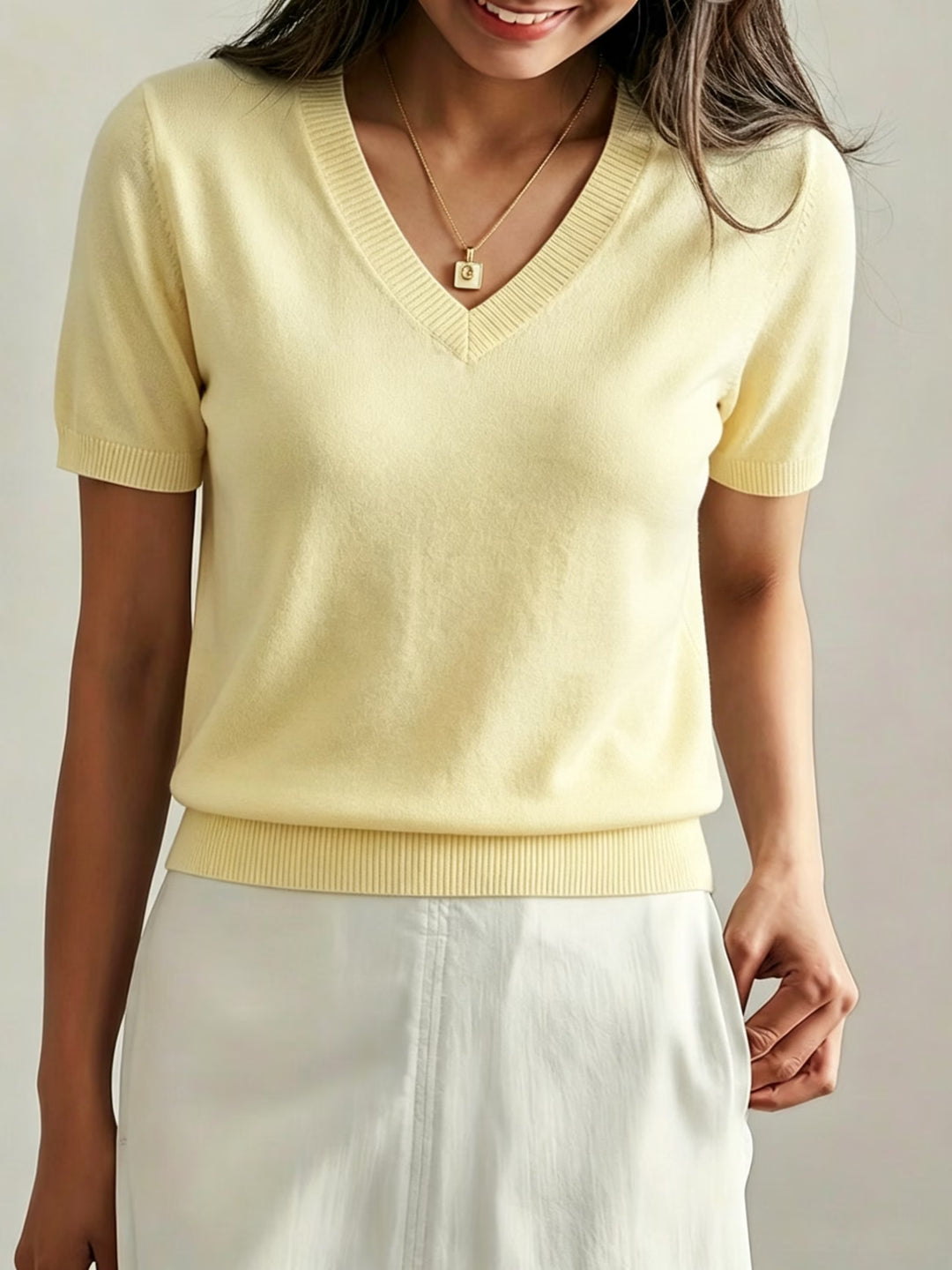 Cecily | Relaxed Short Sleeve Top