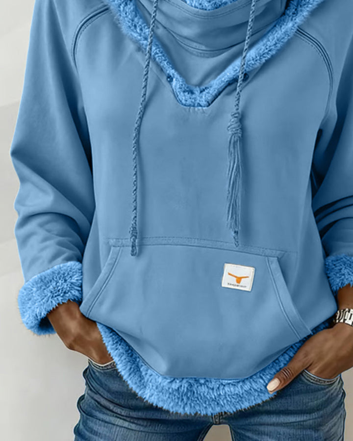 Hadley | Patchwork Pocket Hoodie