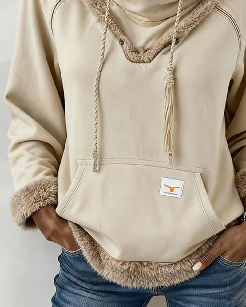 Hadley | Patchwork Pocket Hoodie