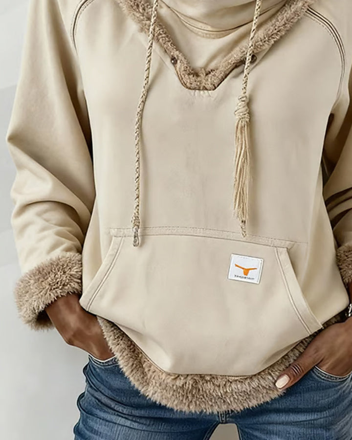 Hadley | Patchwork Pocket Hoodie