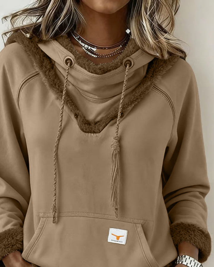 Hadley | Patchwork Pocket Hoodie