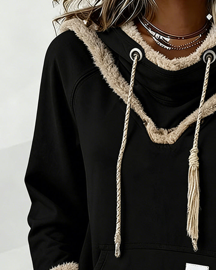 Hadley | Patchwork Pocket Hoodie