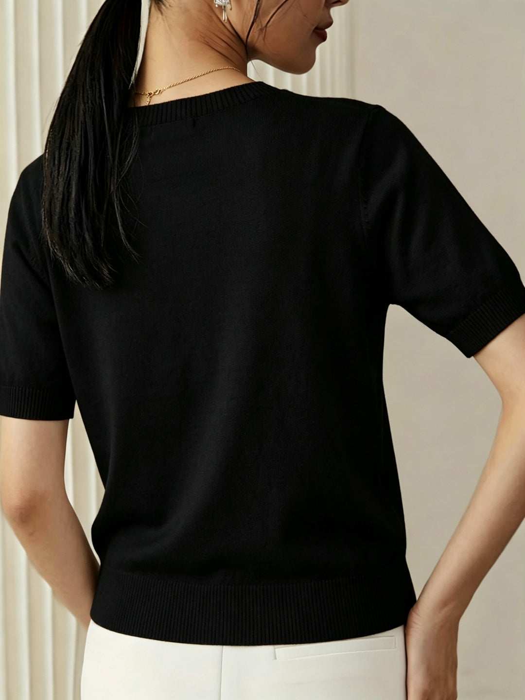 Cecily | Relaxed Short Sleeve Top