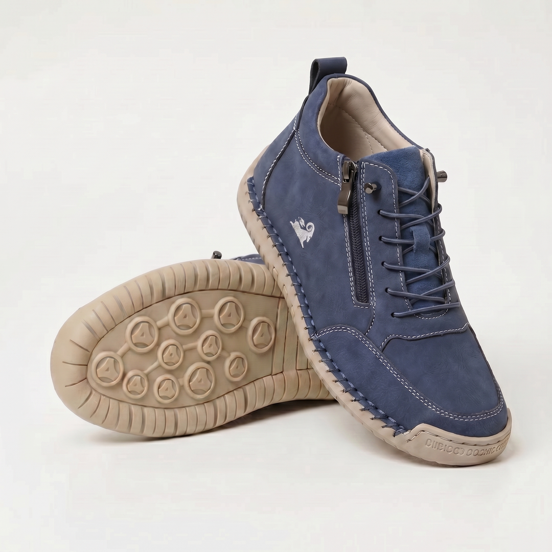 Mila Comfortable Zipper Sneakers