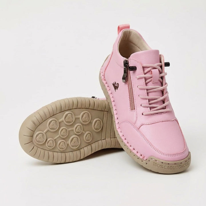 Mila Comfortable Zipper Sneakers