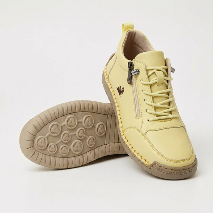Mila Comfortable Zipper Sneakers