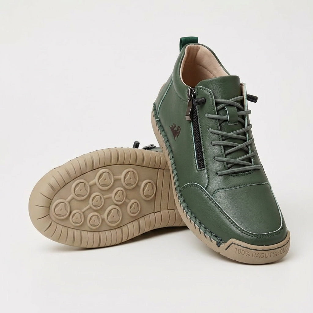 Mila Comfortable Zipper Sneakers
