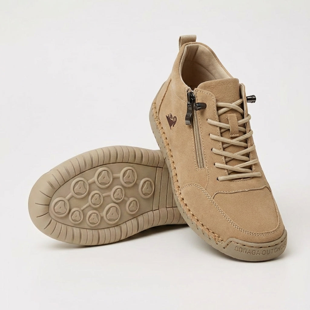 Mila Comfortable Zipper Sneakers