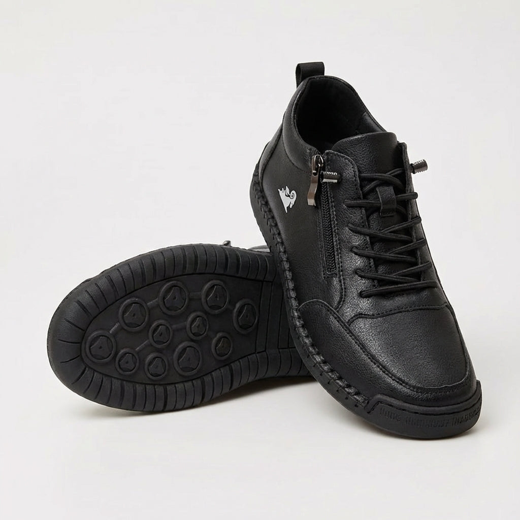 Mila Comfortable Zipper Sneakers