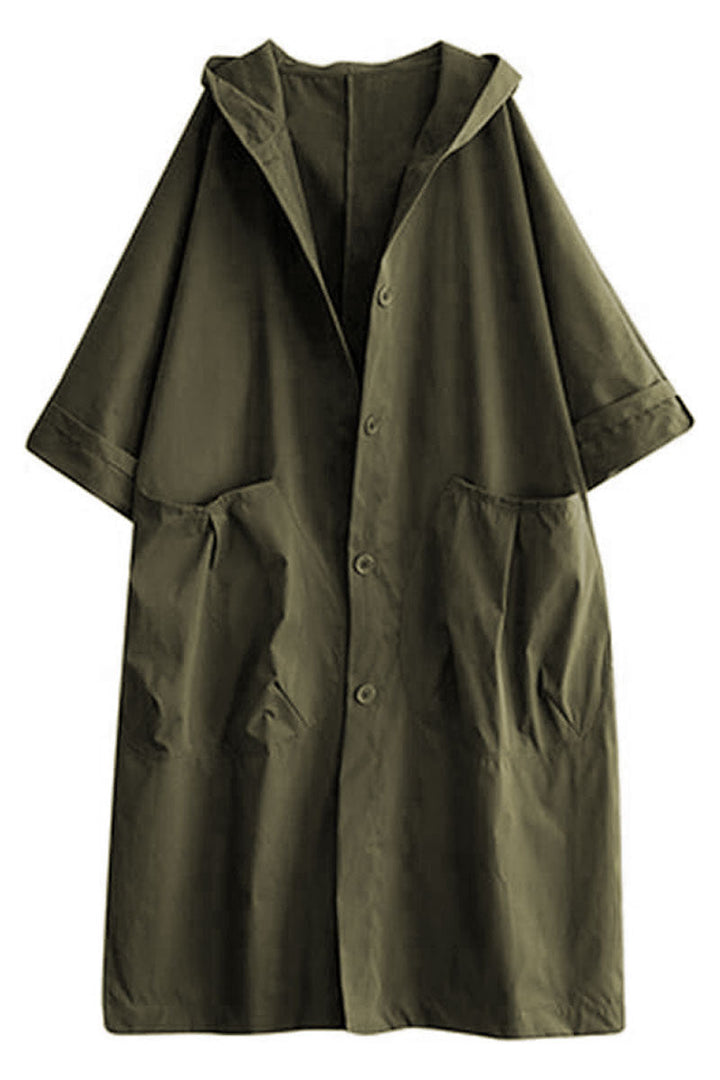 Indigo | Oversized Windbreaker Jacket