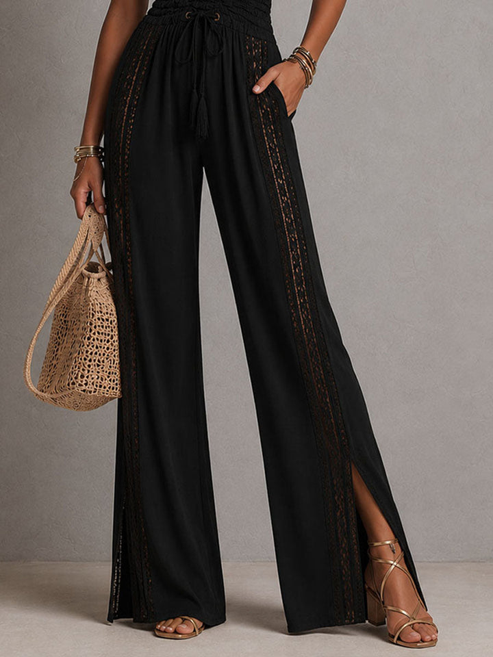 Three-quarter view of the Rosalind jumpsuit, perfect for a chic city styling occasion.